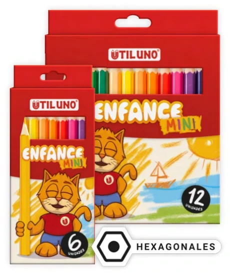 Lápices de colores Enfance Mini