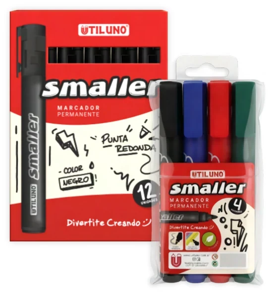 Marcador permanente Smaller redondo
