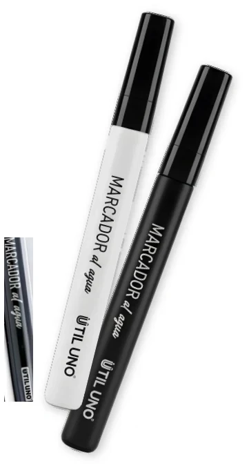 Marcador Classic Dúo blanco y negro
