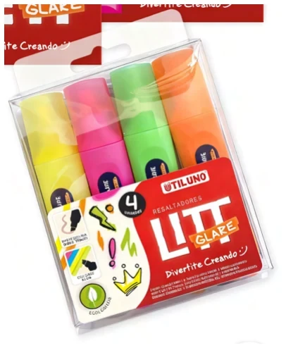 Resaltadores Lit Glare en estuche