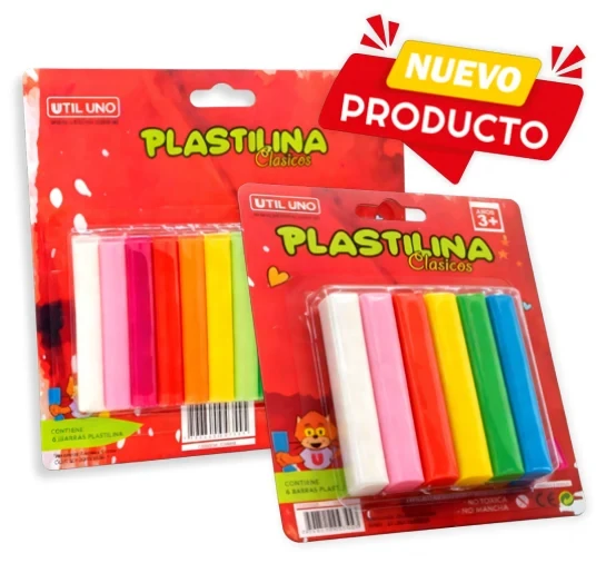 Plastilina de colores clásicos