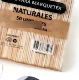 Palitos de madera naturales