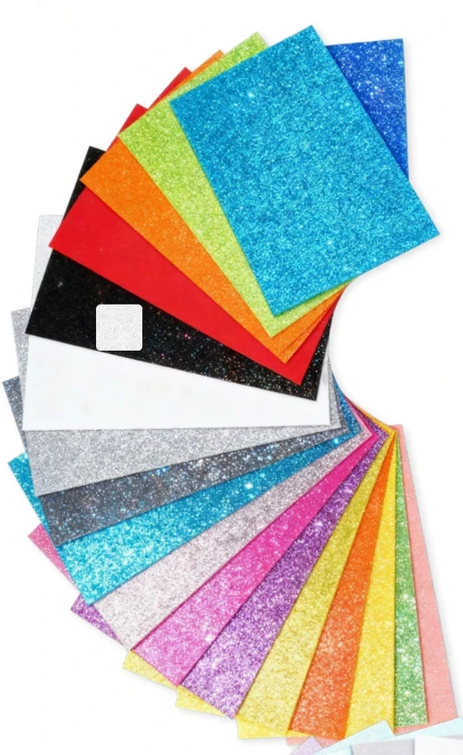 Goma eva con glitter