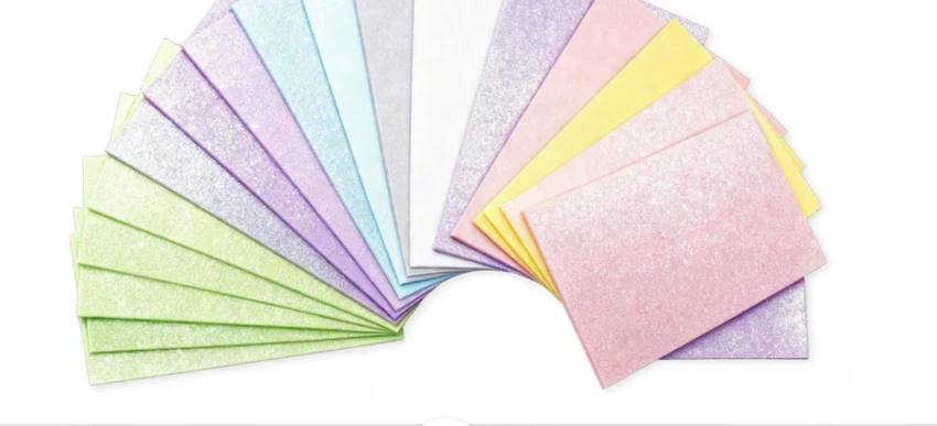 Goma eva glitter pastel