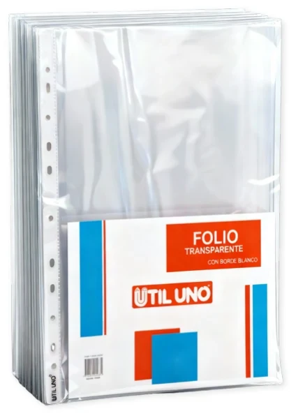 Folio transparente A4 reforzado