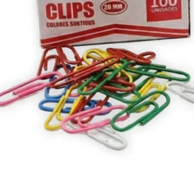 Clips de colores pequeños